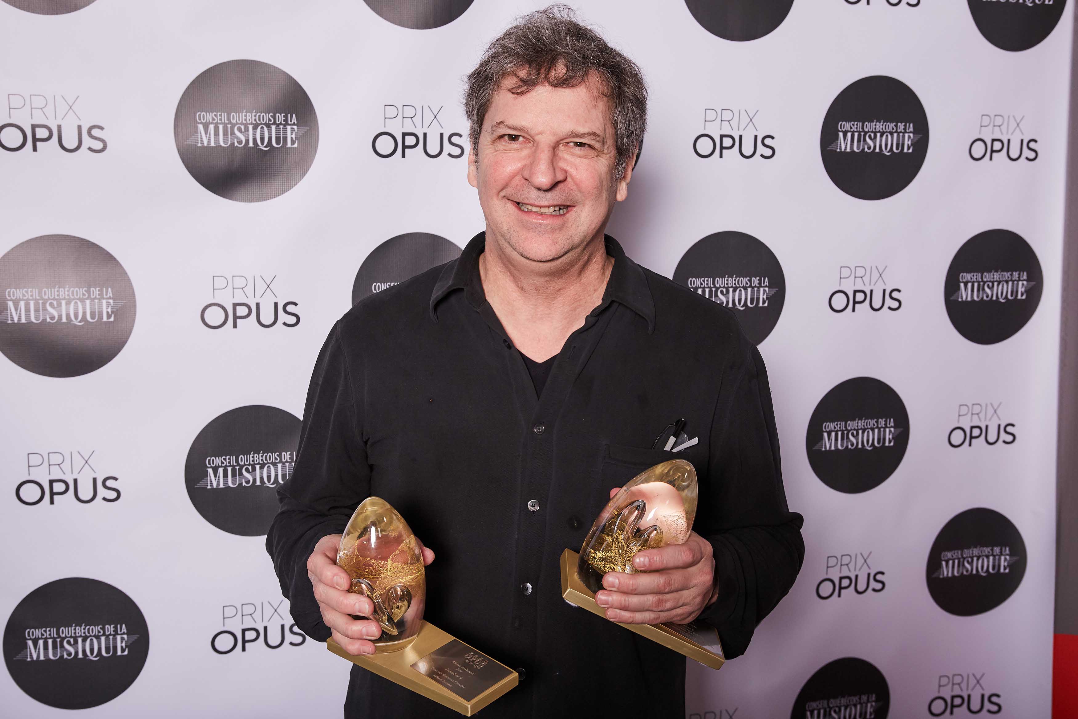 François Bourassa Deux prix Opus gagnés pour Album de l'année Jazz